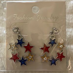 Patriotic earrings